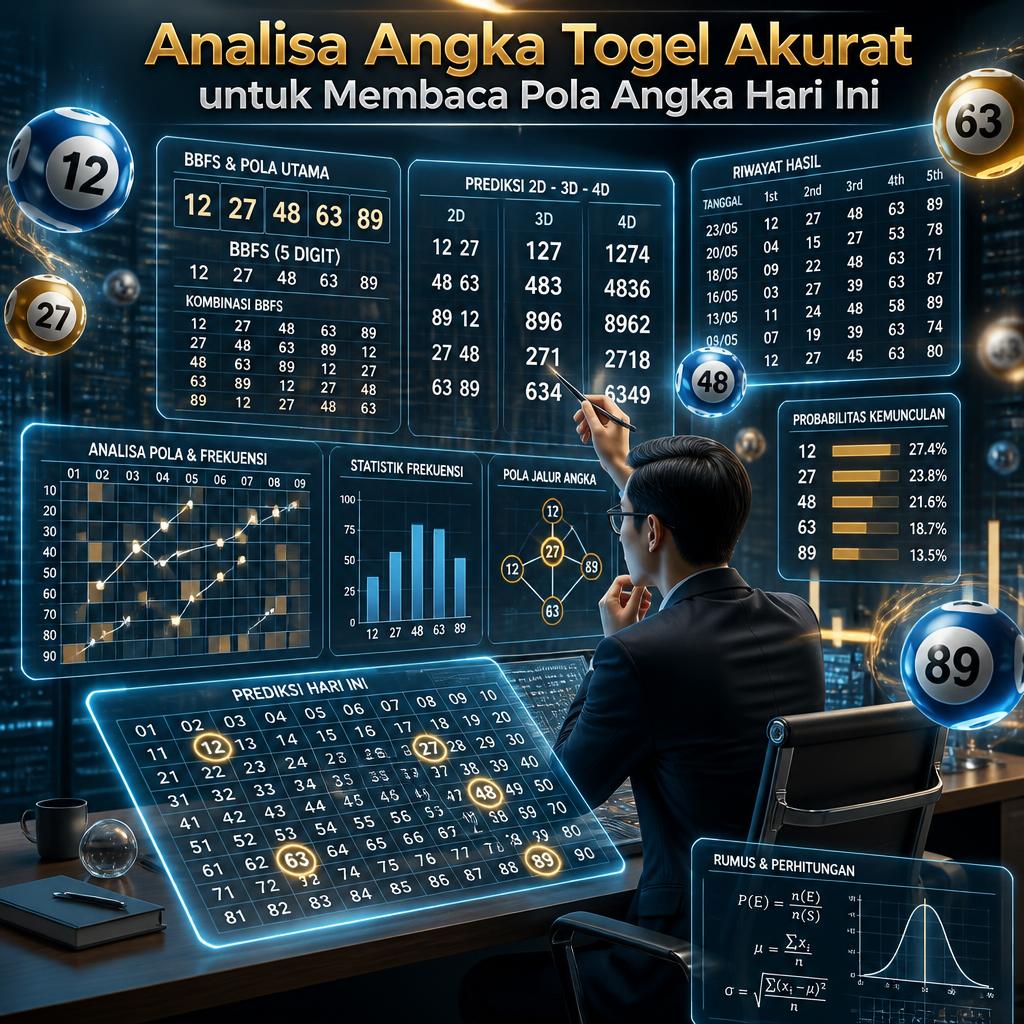Analisa Angka Togel Akurat untuk Membaca Pola Angka Hari Ini