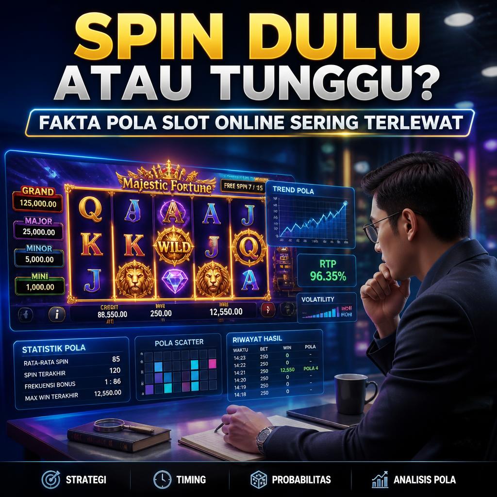 Spin Dulu atau Tunggu? Fakta Pola Slot Online Sering Terlewat