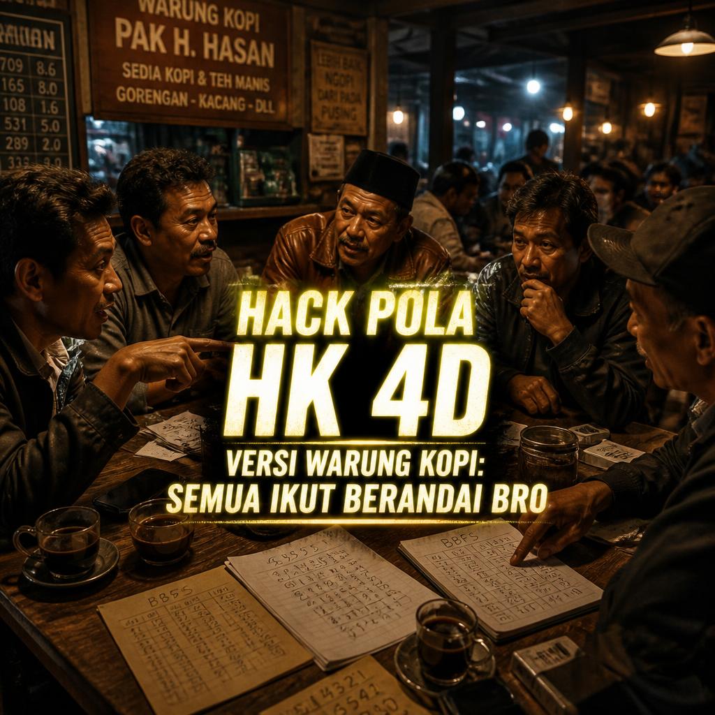 Hack Pola HK 4D Versi Warung Kopi: Semua Ikut Berandai bro